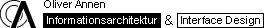 Oliver Annen - Informationsarchitektur und Interface Design